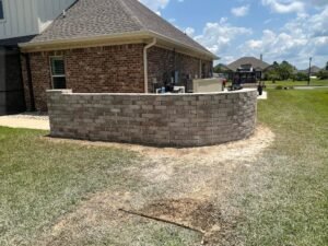 Retaining Walls and Raised Flower Beds in Foley, AL