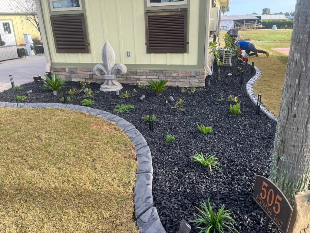 Custom Paver Patio by Oasis Irrigation & Hardscapes in Foley, AL