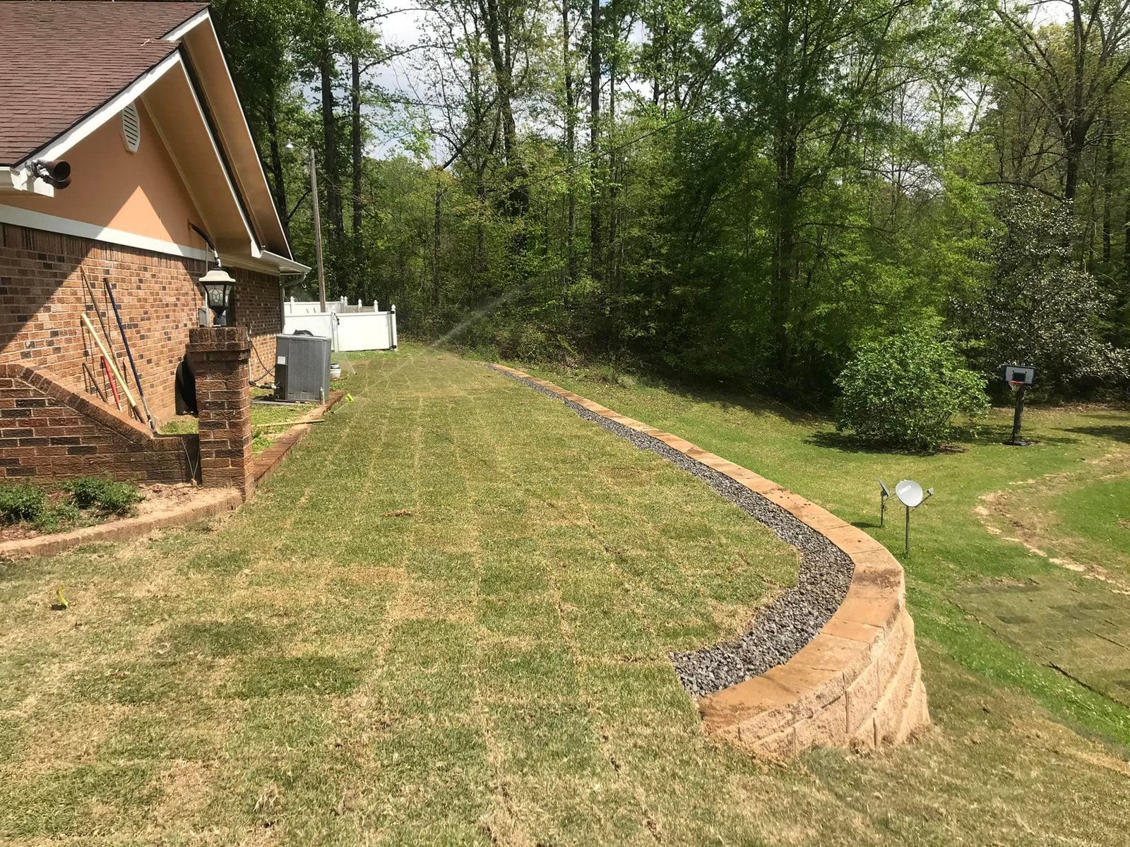 Beautifully transformed backyard by an expert Landscaper in Josephina